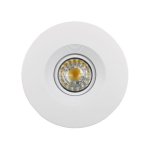Gimbal Trim 4" - Round - White - V2