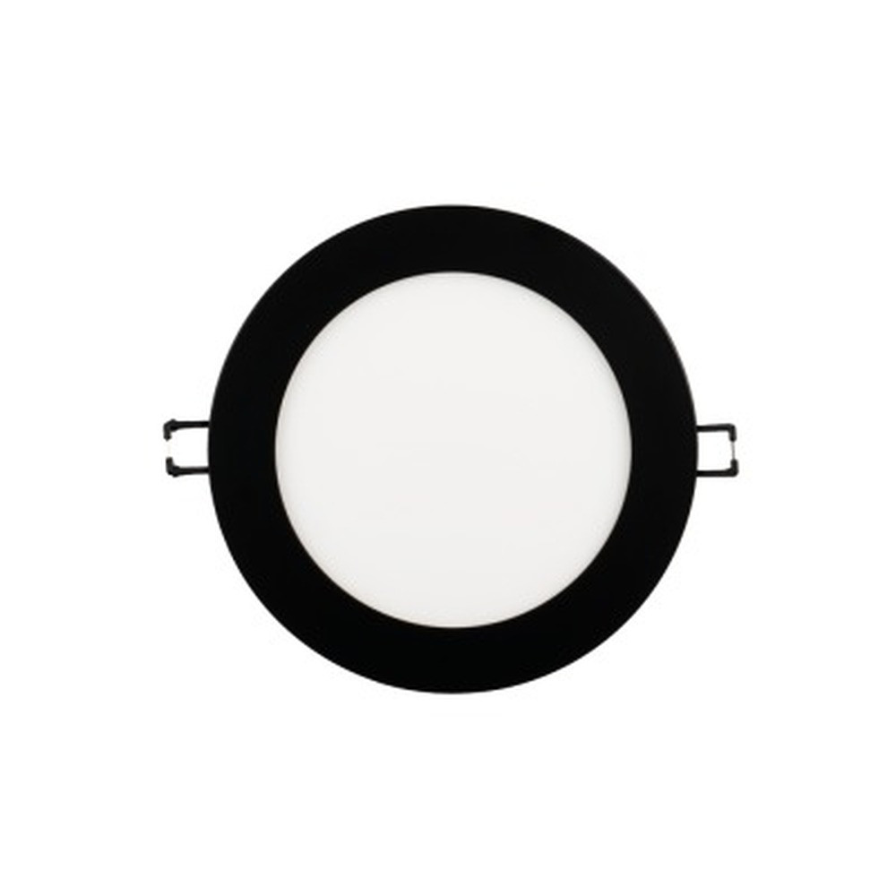 Slim Panel 6" - 5CCT Variable - 1100 Lumens - Round - Black - V4