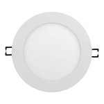SLIM PANEL 6" | 5CCT VARIABLE | 1100 LUMENS | ROUND | WHITE | V4