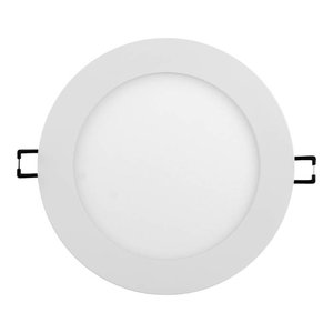 SLIM PANEL 6" | 5CCT VARIABLE | 1100 LUMENS | ROUND | WHITE | V4