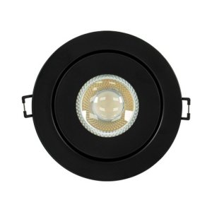 Swivel Gimbal 4" - 5CCT Variable - 750 Lumens - Round - Black - V4