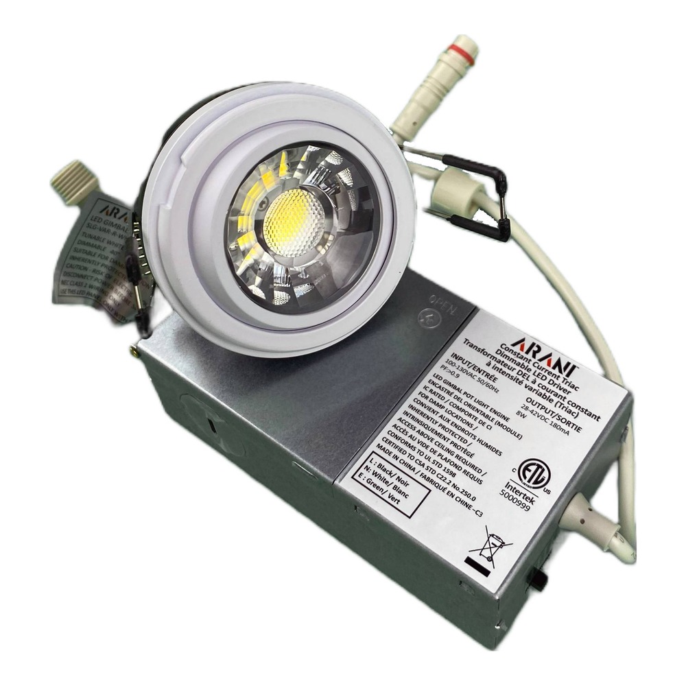 GIMBAL ENGINE 3-4" | 5CCT VARIABLE | 750 LUMENS | ROUND | WHITE | V3