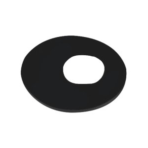 DISC2RG OVAL RING BLACK - ORTECH - LED