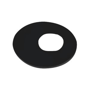 DISC2RG OVAL RING BLACK - ORTECH - LED