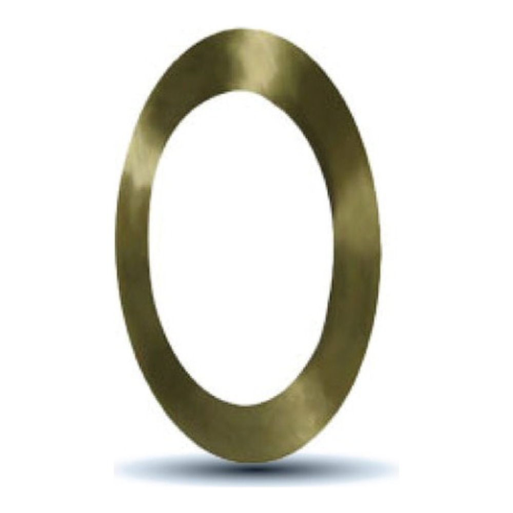 SLIM 3 RING VINTAGE BRASS