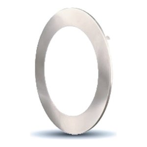 ANNEAU DE FINITION SLIM 4 POUCES NICKEL SATINÉ