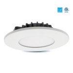 LUMINAIRE ENCASTRÉ LED 4 PO 9W - 5CCT (2700K - 3000K - 3500K - 4000K - 5000K) - 715 LM - 120V - GRADABLE - NÉCESSITE UNE