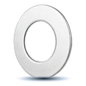 ANNEAU DE FINITION NICKEL SATINÉ POUR ENCASTRÉ MINCE 4 PO SLIM4BP