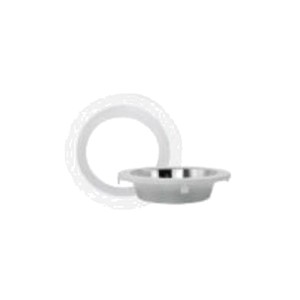 WHITE TRIM WITH CHROME REFLECTORFOR SLIM4DR-5CCT