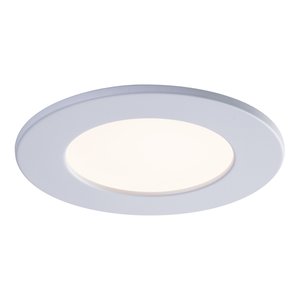 4" SLM PLUS ROUND - DTW 3K-2K - 12W - IC - DIMMABLE - WHITE - SLM4-12W-DTW-WH