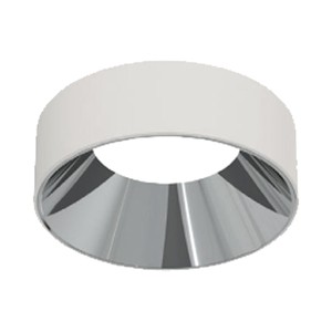 SHADE MINI 4" ROUND TRIMS - SLM4-RST-WHSS