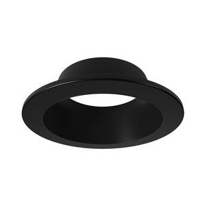 6" SKYE TRIM BK/BK ROUND - SLMB6-16W-RT-BKBK