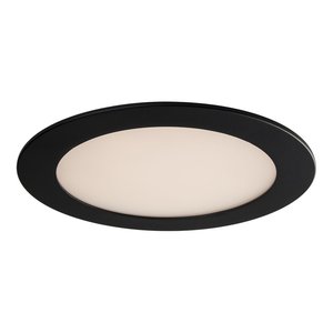 8" SLIMLED PRO - ROUND - HIGH OUTPUT RECESSED DOWNLIGHT - SLMPRO8-40K-BK
