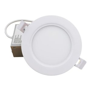 Slim Panel 6” 12W 120VC 3CCT 30K-40K-50K white frosted lens IP54 dim Triac