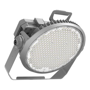 SPT SPORTS LIGHT, 400W/500W/600W, 5000K, 120-347V, 0-10V DIMMING, 30 DEGREE OPTICS, GREY