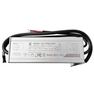 LED Driver Sosen 277-480VAC 32-56VDC 100W 2.97A Dimmable 1-10VDC