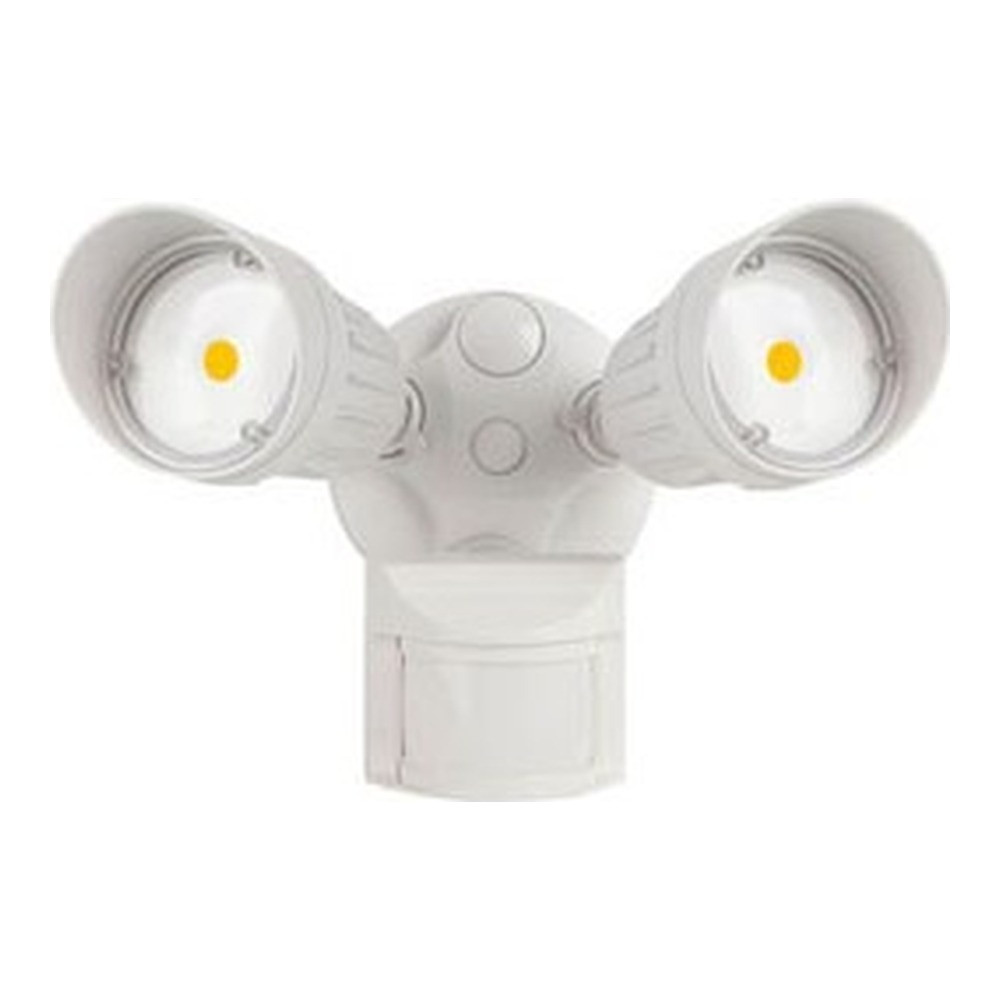 SS Security Light - Security Lights - 20W - 5000K - 120-277V - White - 3 Year Warranty