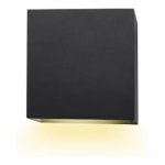 APPLIQUE MURALE CARRÉE LED 120V-277V - 5CCT (2700K - 3000K - 3500K - 4000K - 5000K) - 15W - 1000LM - IP65 - IRC 80+