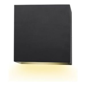 APPLIQUE MURALE CARRÉE LED 120V-277V - 5CCT (2700K - 3000K - 3500K - 4000K - 5000K) - 15W - 1000LM - IP65 - IRC 80+