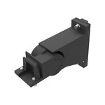 POLE BRACKET FOR LED FLOODLIGHT - BLACK
