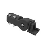 KNUCKLE BRACKET FOR LED FLOODLIGHT - BLACK