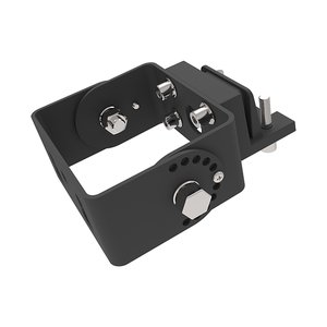 LED FLOODLIGHT TRUNNION MOUNT - BLACK