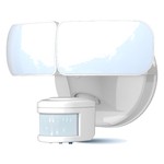 SECURITY LIGHT - TWO HEAD WITH SENSOR - 5CCT (2700K - 3000K - 4000K - 5000K - 6500K) 120V - 15W - 1500 LUMENS - 120°