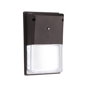 SSL-DW3 15W LED DOORWAY LIGHT - MULTI WATT 15-12-9W (2100-1680-1260LM) - MULTI-K 30-40-50K - 120-277V DRIVER - PHOTOCELL - DARK BRONZE - POLYCARBONATE FROSTED LENS - IP65