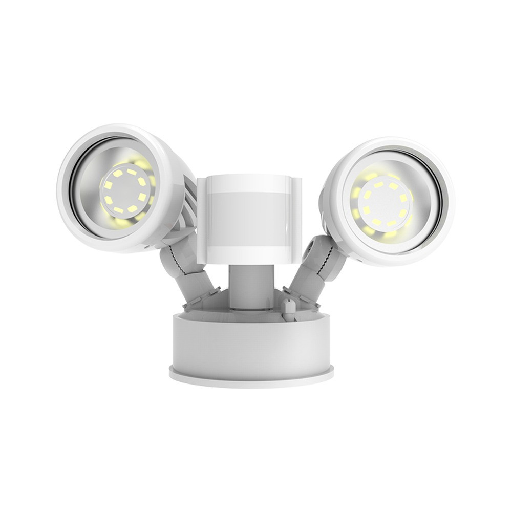 SSL-J5S SECURITY MOTION SENSOR LIGHT - 20W 2100LM - SELECTABLE 30-40-50K - ADJUSTABLE PIR MOTION SENSOR - BLACK - 120V