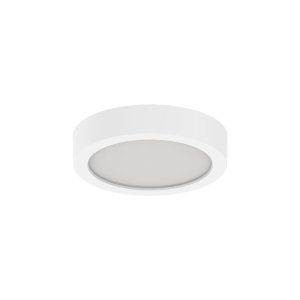 Slim Surface Mount - 5" - Round - 12W - 27/30/35/40/5000K - 120V - Triac/ELV Dimming - White