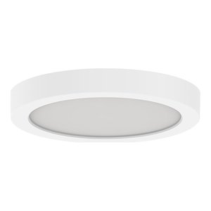 SLIM SURFACE MOUNT, 5", ROUND, 12W, 27/30/35/40/5000K, 120V, TRIAC/ELV DIMMING, WHITE