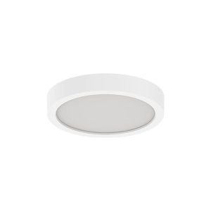 Slim Surface Mount - 7" - Round - 15W - 27/30/35/40/5000K - 120V - TRIAC/ELV Dimming - White
