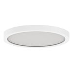 SLIM SURFACE MOUNT, 9", ROUND, 18W, 27/30/35/40/5000K, 120V, TRIAC/ELV DIMMING, WHITE