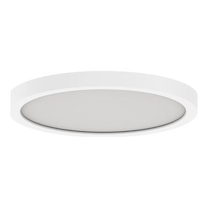 SLIM SURFACE MOUNT, 9", ROUND, 18W, 27/30/35/40/5000K, 120V, TRIAC/ELV DIMMING, WHITE