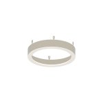 SSM Slim Surface Mount Accessory - Trim - 5" - Round - Brushed Nickel