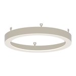 SSM SLIM SURFACE MOUNT ACCESSORY, TRIM, 5", ROUND, BRUSHED NICKEL