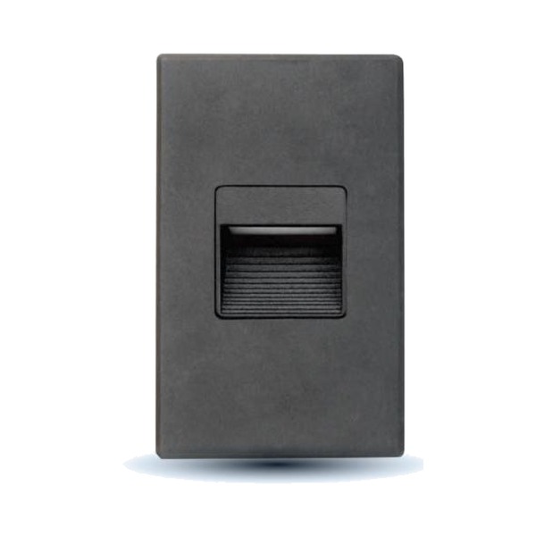 STEP LIGHT - 2.5W - 125LMN - BLACK - 5000K
