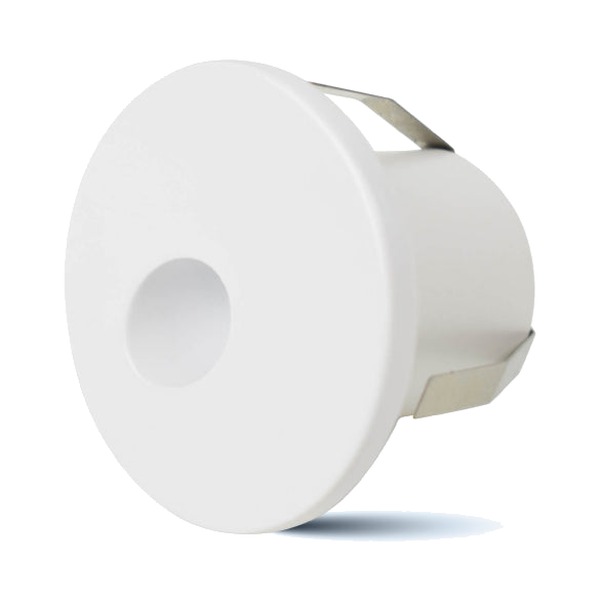 STEP LIGHT ROUND - 1W - WHITE - 5000K