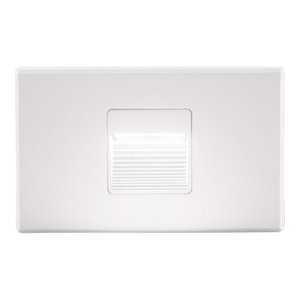 LED Stair Recessed Light Horizontal or Vertical Installation Matte White