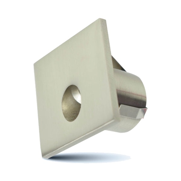 STEP LIGHT SQUARE - 1W - SATIN NICKEL - 5000K