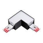 Altum Linear - Black - CCT & Watt Var - L Connector - 120-347V -400 Lumens - 0-10V Dimmable