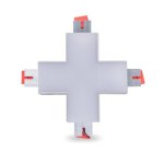 Altum Linear - Silver - CCT & Watt Var - X Connector - 120-347V - 500 Lumens - 0-10V Dimmable