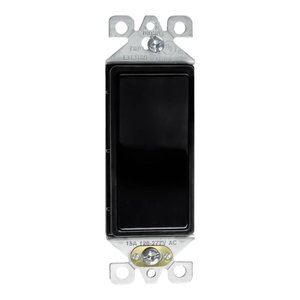 SWITCH | 3 POLE | 15 AMP | 125V | BLACK | V2