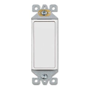 SWITCH | 3 POLE | 15 AMP | 125V | WHITE | V2