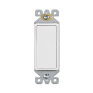 Switch - 3 Pole - 15 amp - 125V - White - V2