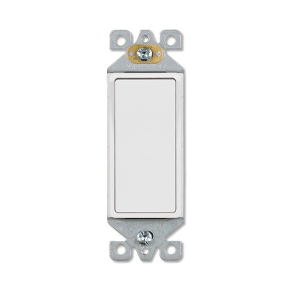 Switch - 3 Pole - 15 amp - 125V - White - V2