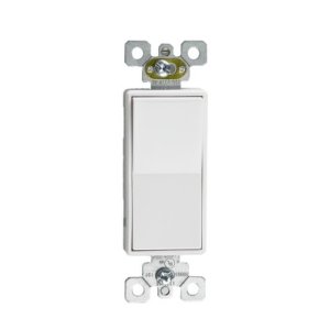 Switch - 4 Pole - 15 amp - 125V - White - V2