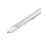 [10PK] T8 8FT 40-36-32-28-24-20W 120-347V 27-35-40-50-60-65K 1-PIN BOTH ENDS WIRING FROST TYPE A+B 
DLC