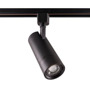LED TRACK HEAD - 15W - 5CCT - ADJUSTABLE BEAM - BLACK - V1
