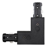 L CONNECTOR FOR TRACK - BLACK - V1